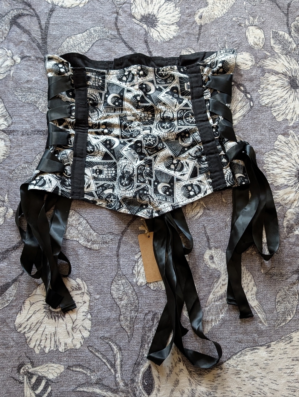 Tarot Card Underbust Corset Top